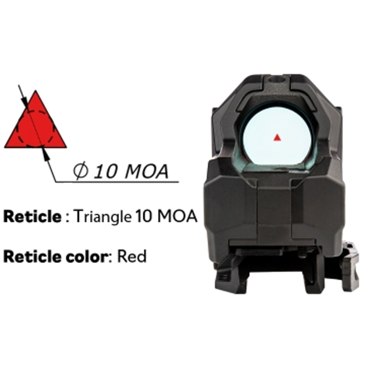 Mepro M22 Self-Illuminated Reflex Red-Dot Sight Triangle