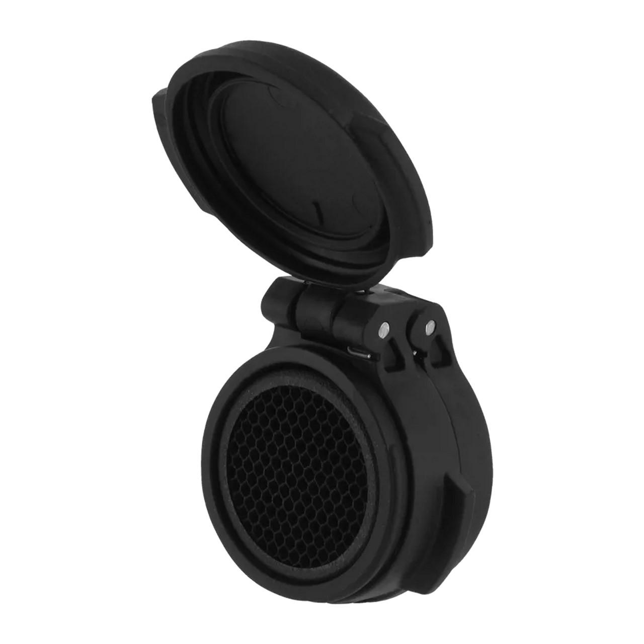 Aimpoint Lens cover flip-up - Front - ARD Solid / black with integral flip-up ARD for Micro™ H-2 / T-2 and Comp™ M5 / M5s