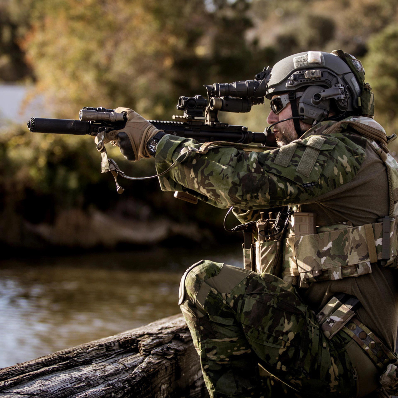 Aimpoint Comp™ M5s 2 MOA - with 39 mm spacer and LRP mount