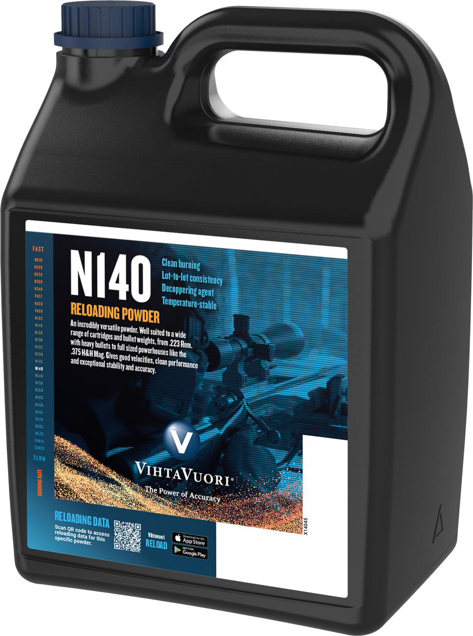 VihtaVuori N140 Rifle Powder 3.5kg