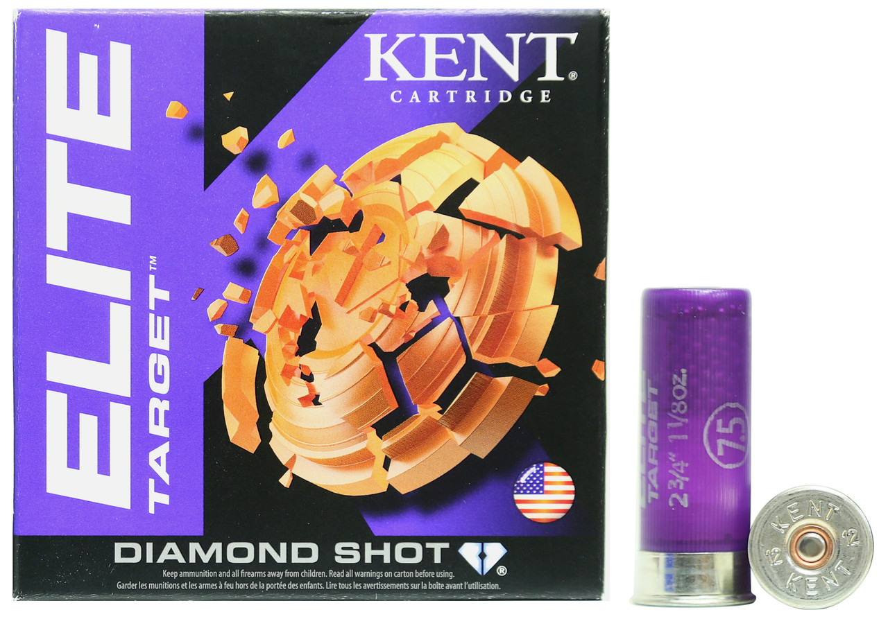 KENT Elite Target - 12ga | 2-3/4″ | 1-1/8oz | #8 | 1150fps