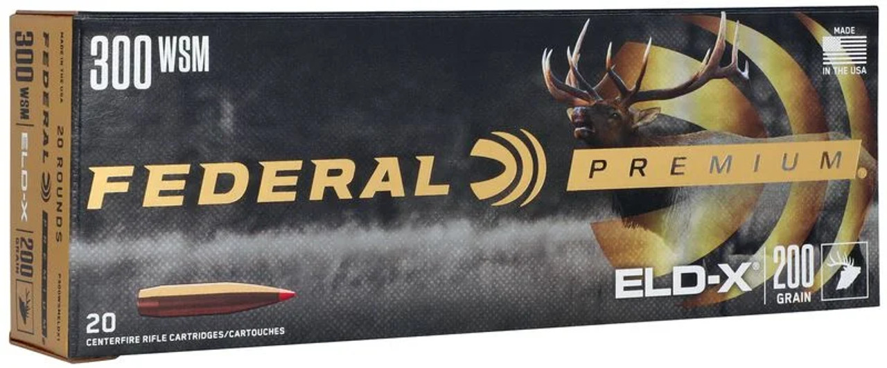 Federal Premium 300 WSM 200gr ELD-X