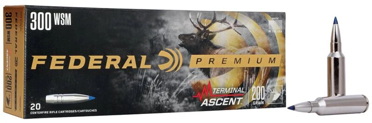 Federal Premium 300 WSM 200gr Terminal Ascent