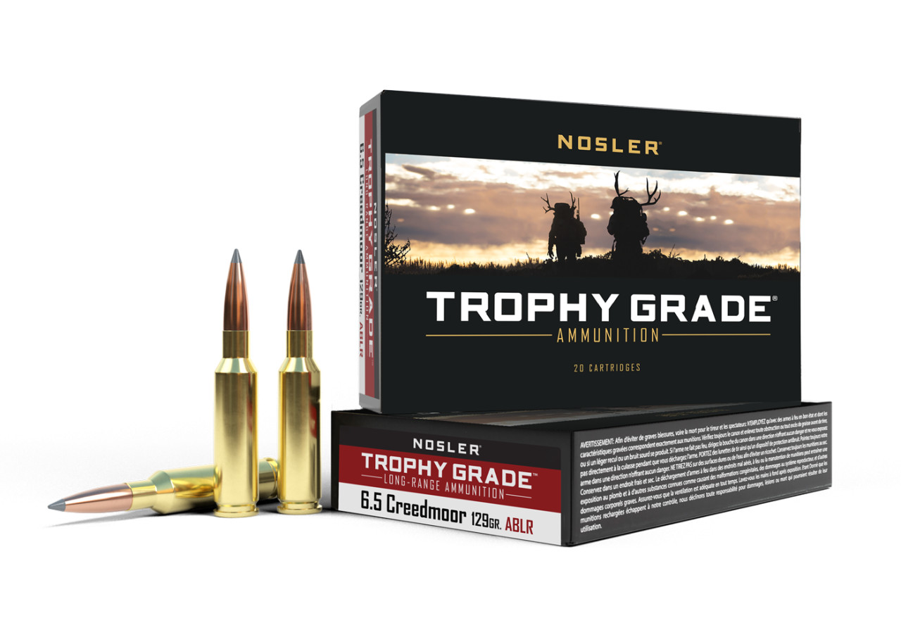 Nosler Trophy Grade 6.5 Creedmoor 129gr AccuBond Long Range