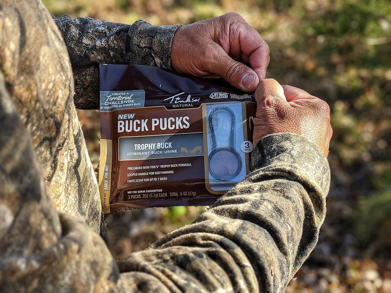 Tink's Trophy Buck Pucks - 3 Pack Tink's Trophy Buck Pucks - 3 Pack