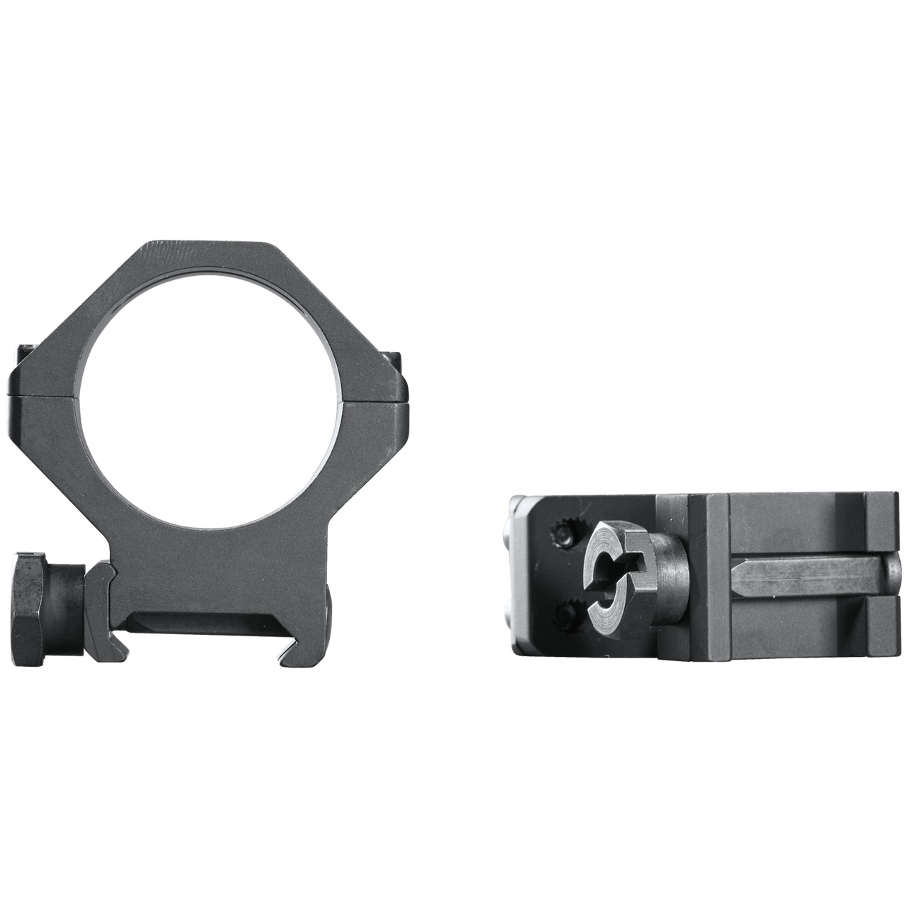 Weaver Tactical Four-Hole Picatinny Rings 30mm Med High