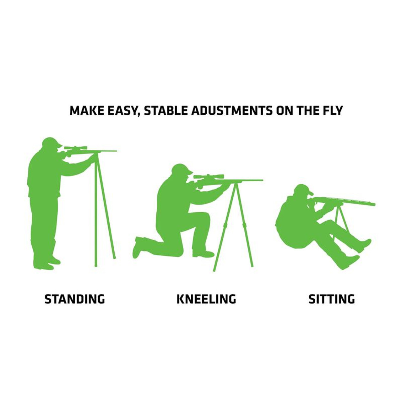 Primos Pole Cat Tall Bipod Shooting Stick