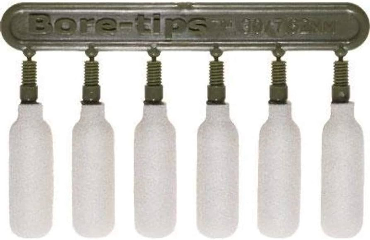 .30cal/7.62mm Gun Cleaning Bore-tips® by Swab-its®