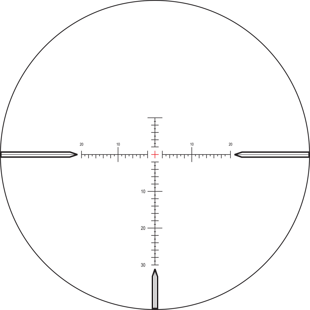 Nightforce SHV 3-10x42mm MOAR™ - Center Illuminated