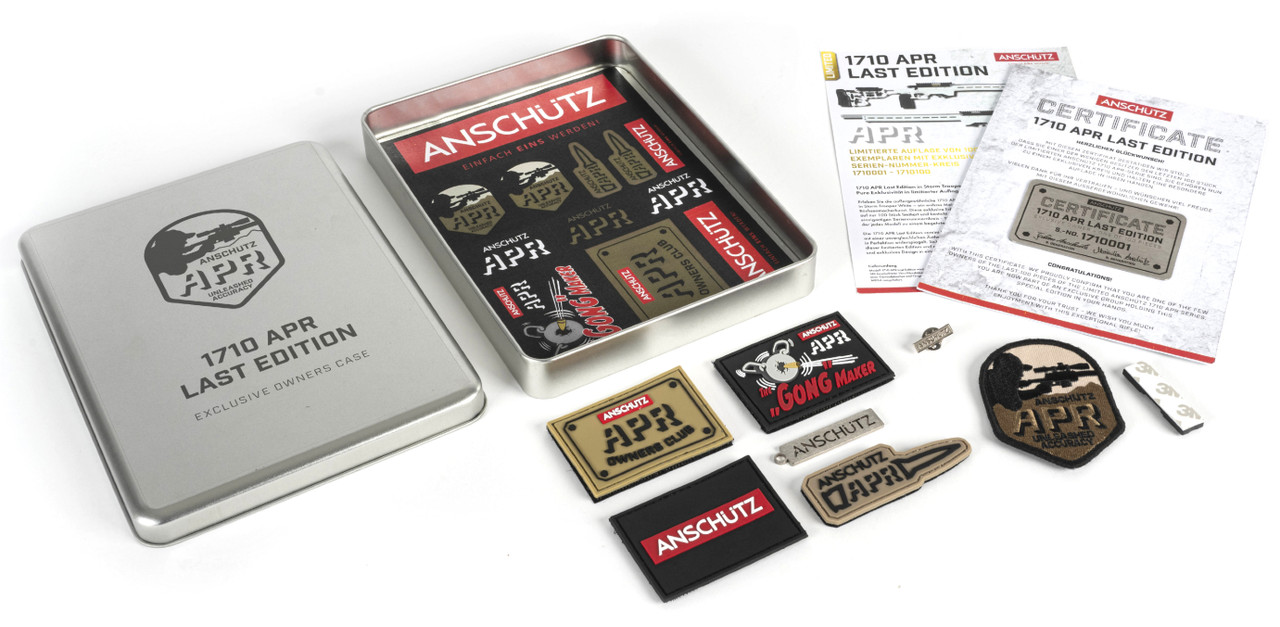 Anschutz 1710 APR Last Edition ACC Premier Chassis rifle