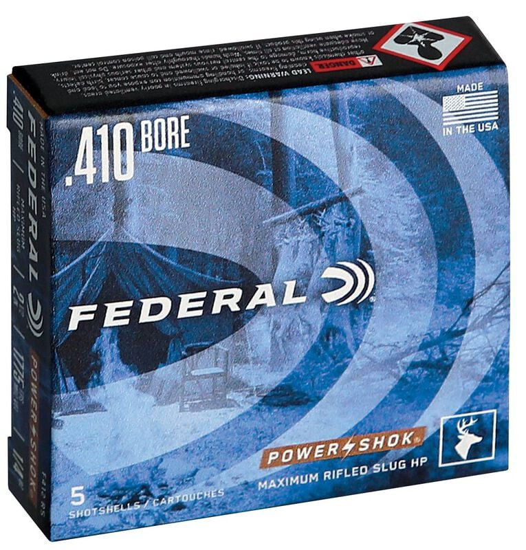 Federal Power-Shok - 410ga | 2-1/2" | 109gr | Rifled Slug | 1775fps