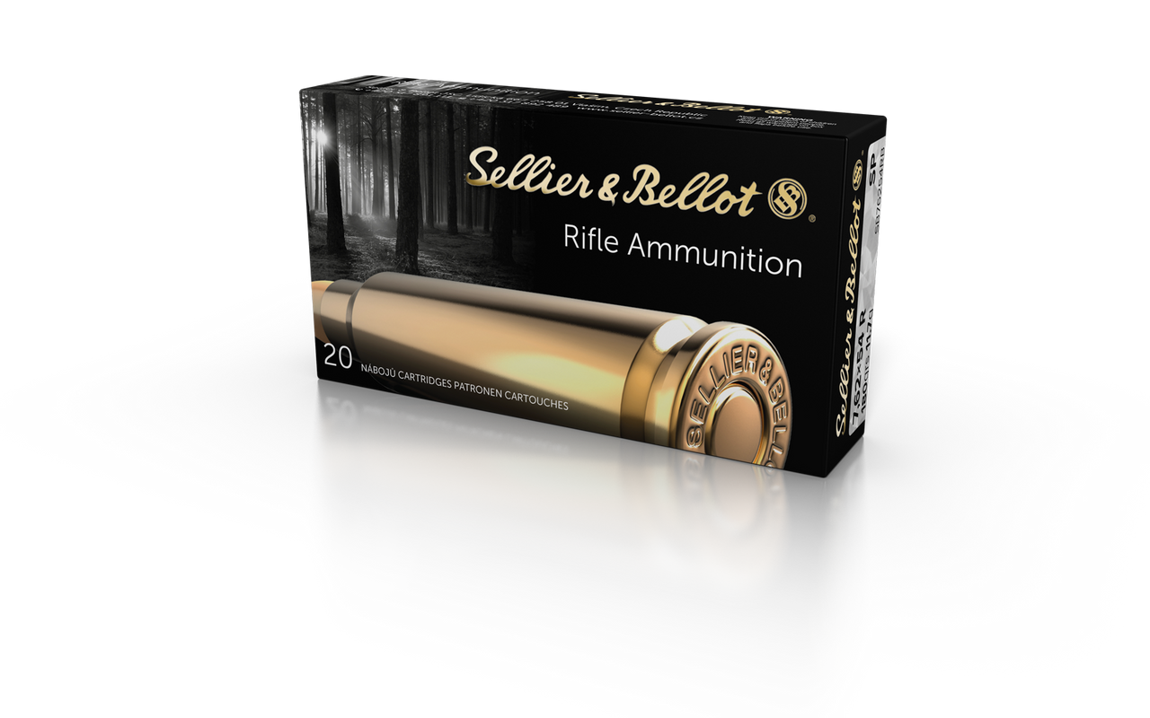 Sellier & Bellot 7.62x54R Soft Point 180 Grain