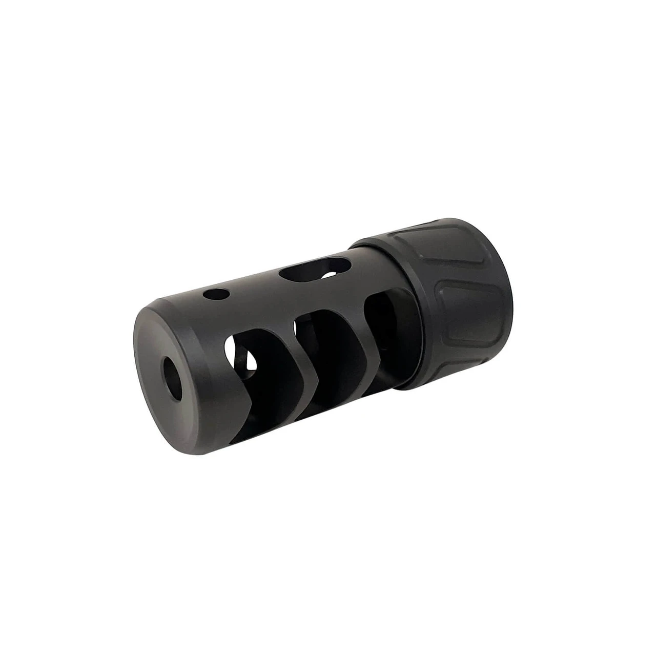 Spearhead Self Timing Muzzle Brake 3 Port Black Nitride 1/2-20
