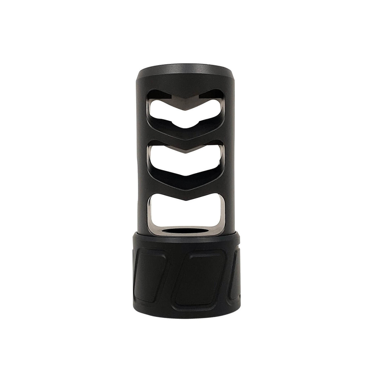 Spearhead Self Timing Muzzle Brake 3 Port Black Nitride 1/2-28