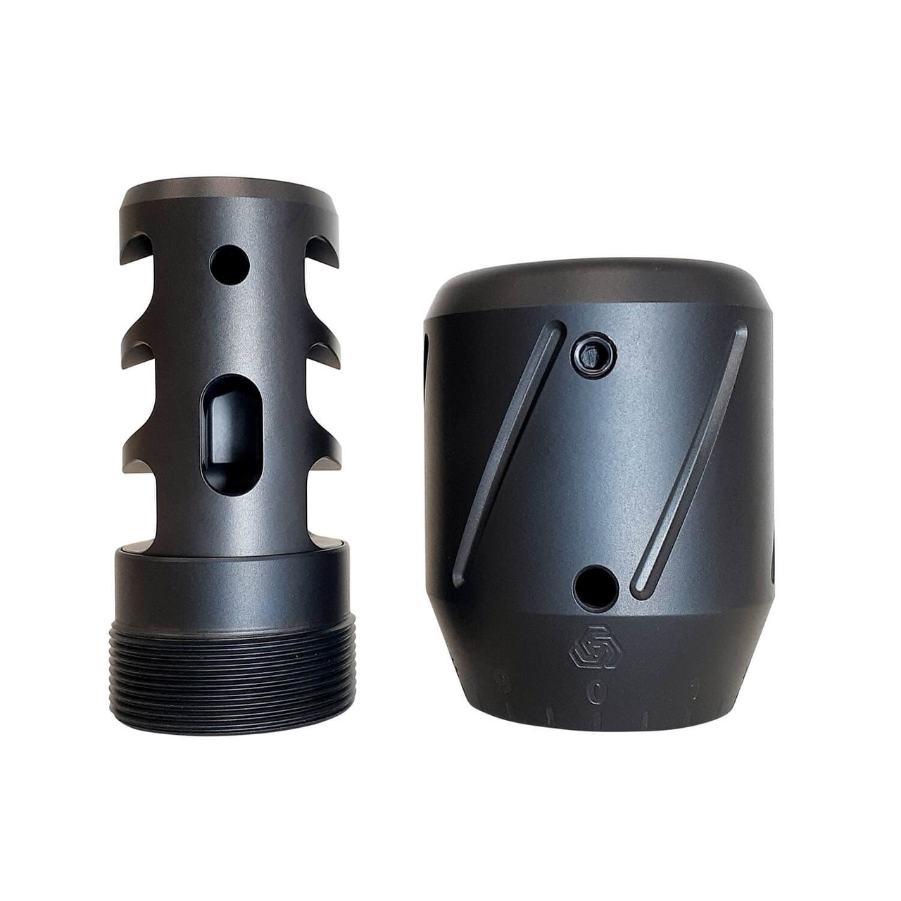 Spearhead Tuner Muzzle Brake Combo 3 Port 1/2-28 Black Nitride