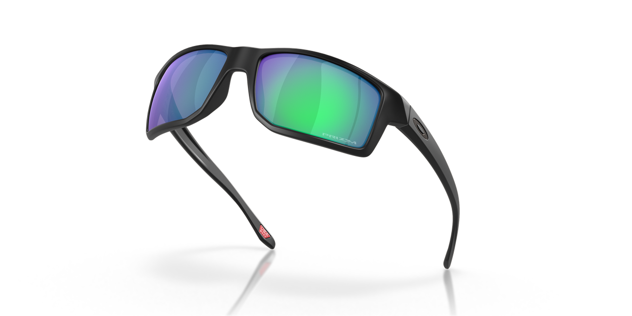 Oakley GIBSTON Matte Black Frame with Prizm Jade Lenses