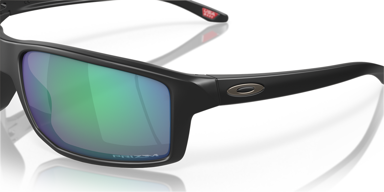 Oakley GIBSTON Matte Black Frame with Prizm Jade Lenses