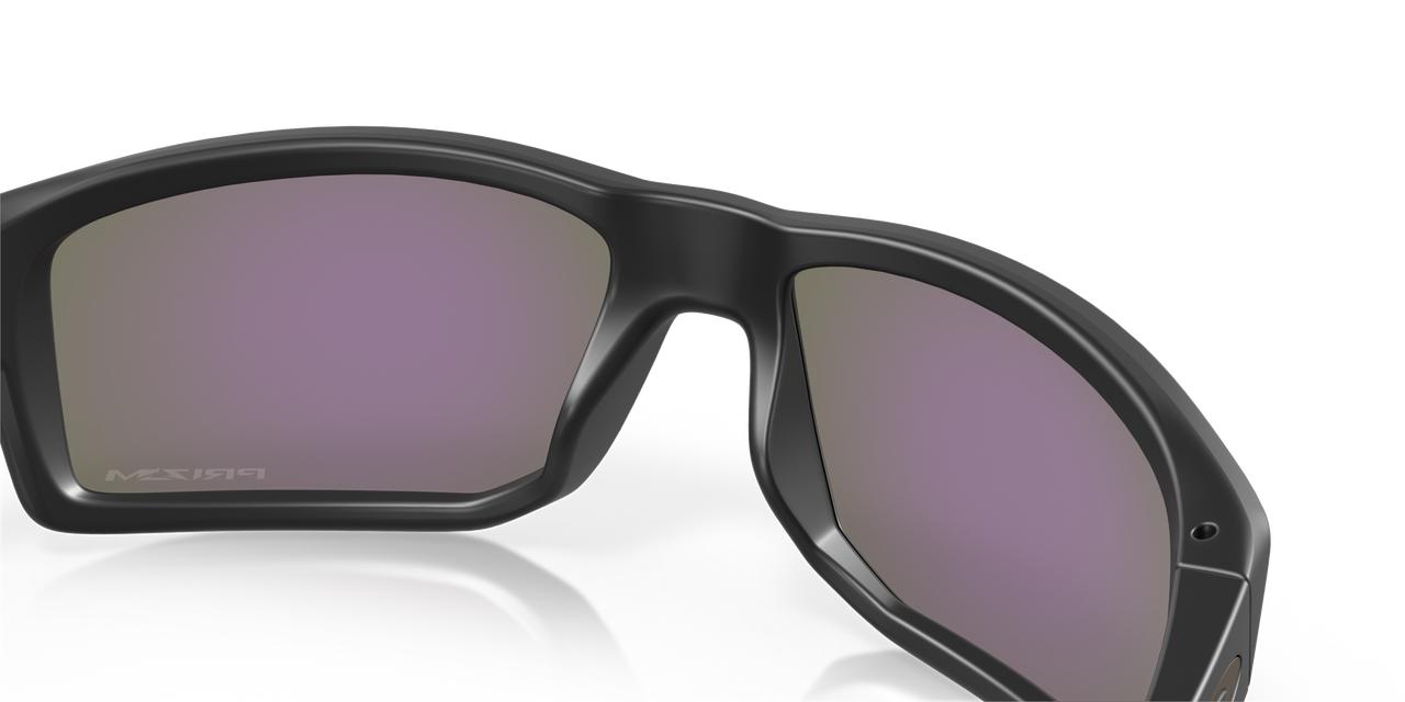 Oakley GIBSTON Matte Black Frame with Prizm Jade Lenses