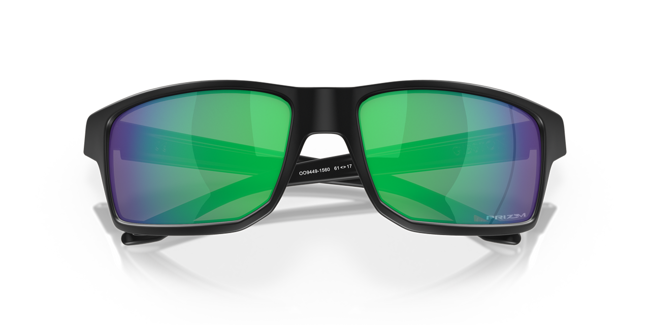Oakley GIBSTON Matte Black Frame with Prizm Jade Lenses