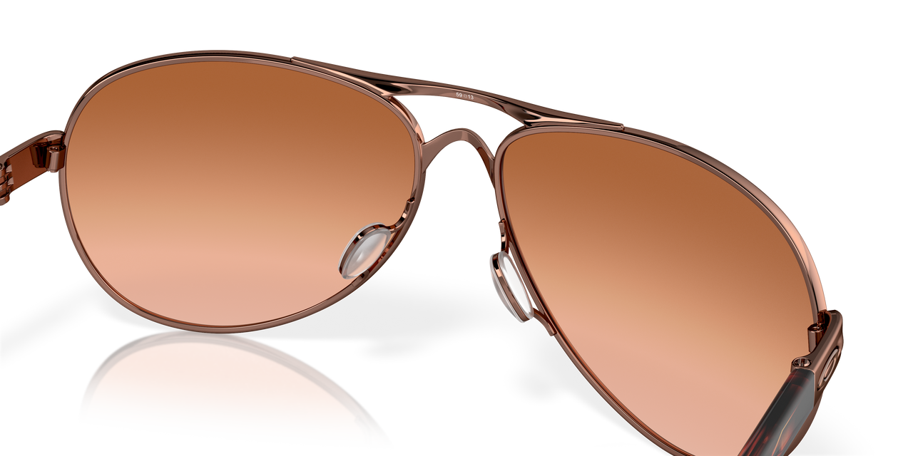 Oakley FEEDBACK Rose Gold Frame/Vr50 Brown Gradient Lenses