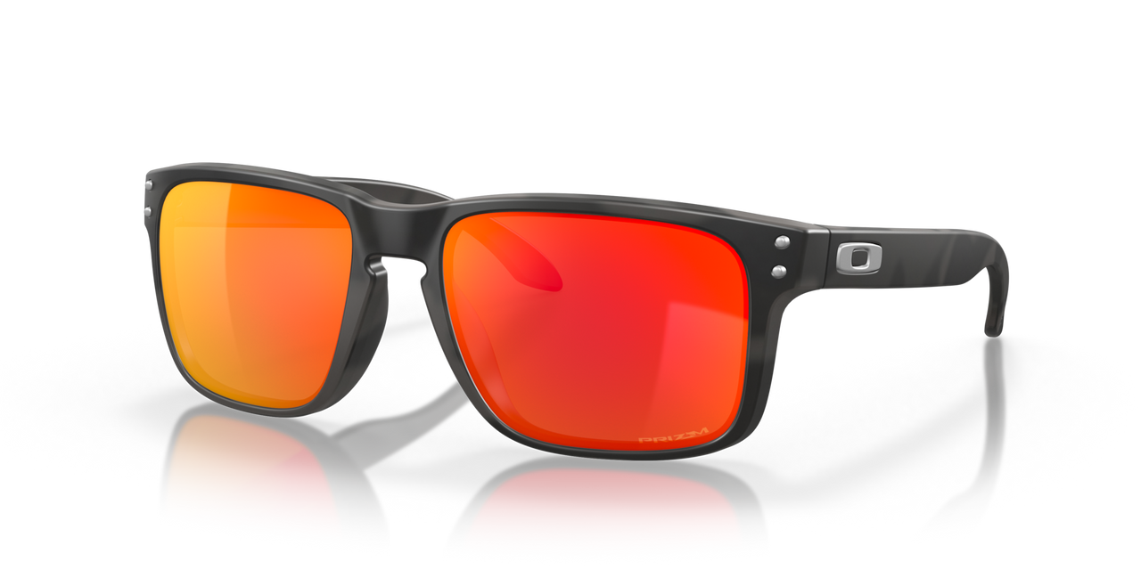 Oakley HOLBROOK Matte Black Camo Frame/Prizm Ruby Lenses