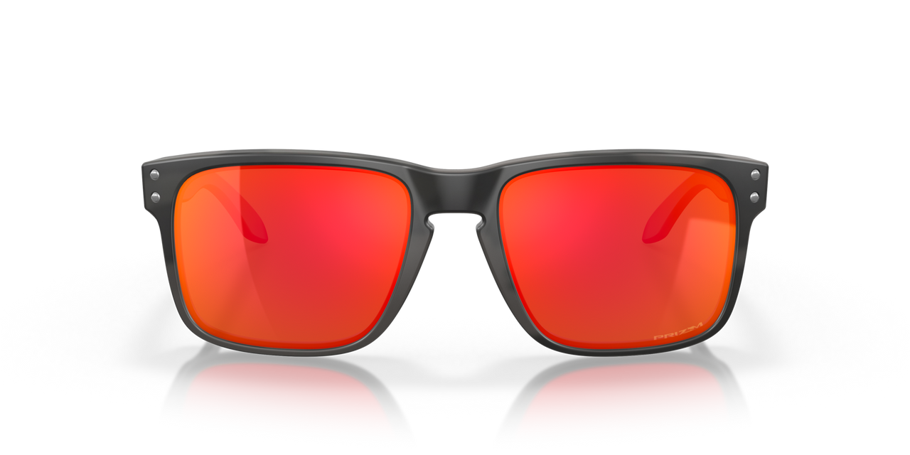 Oakley HOLBROOK Matte Black Camo Frame/Prizm Ruby Lenses