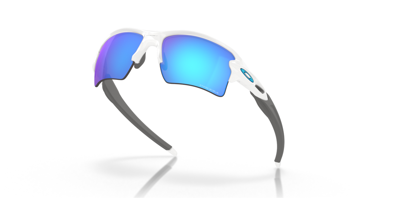 Oakley Flak® 2.0 XL Polished White Frame/Prizm Sapphire Lenses