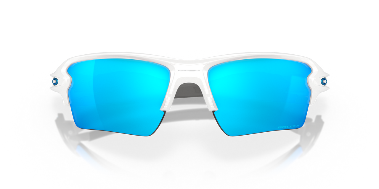 Oakley Flak® 2.0 XL Polished White Frame/Prizm Sapphire Lenses