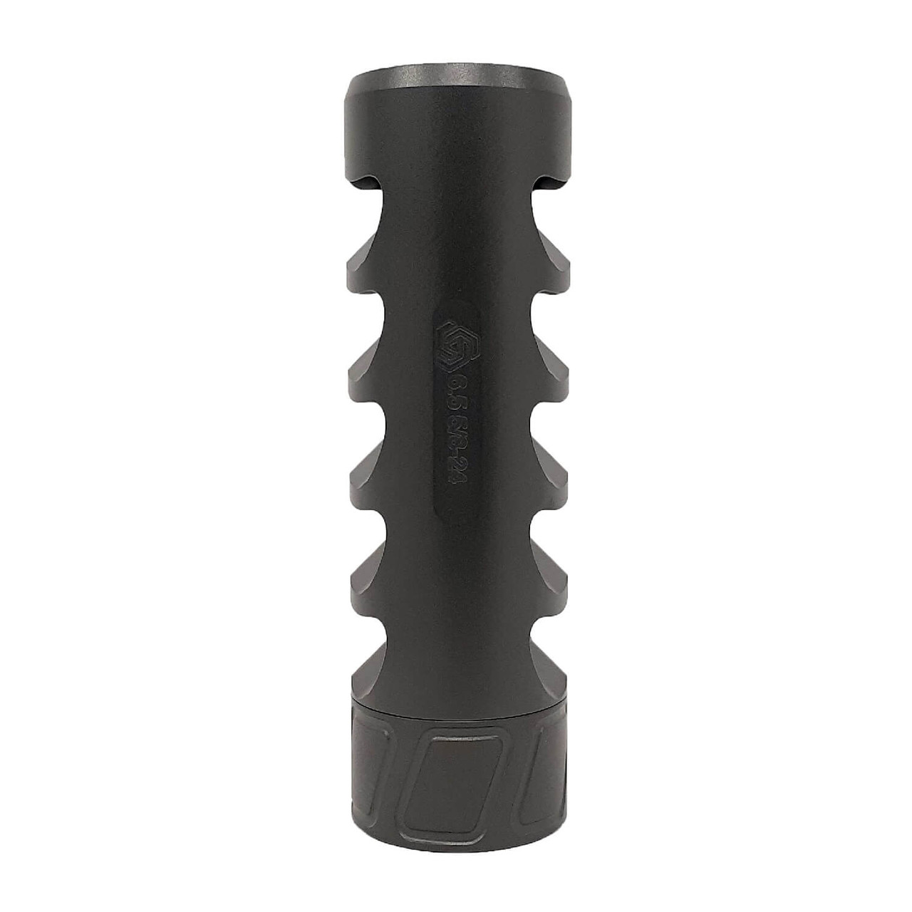 Spearhead Junction Self Timing Muzzle Brake 5 Port 5/8-24 Black Nitride