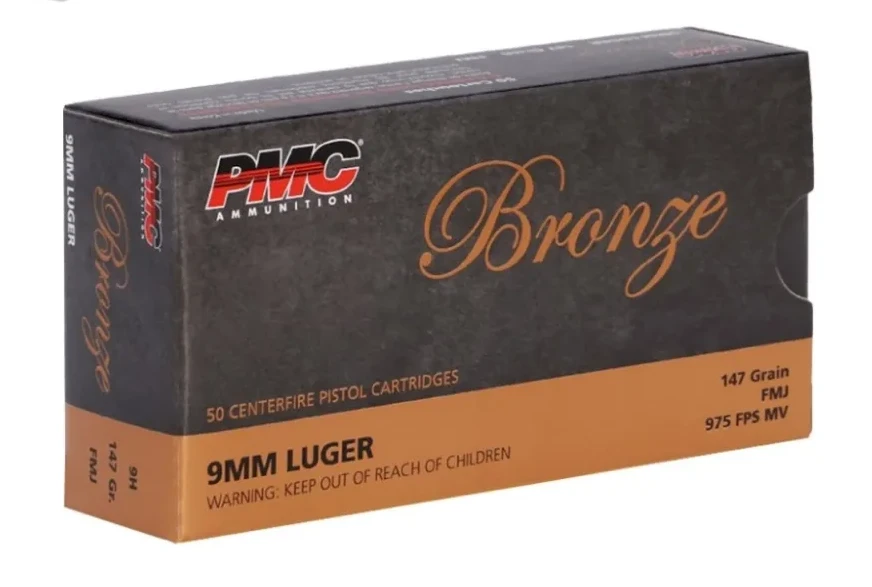 PMC Bronze 9mm Luger 147gr FMJ