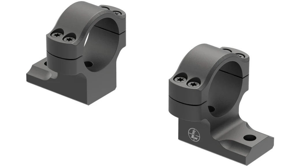 Leupold BackCountry Ringmounts Tikka T3 / T3x, 1", Medium, Matte Black