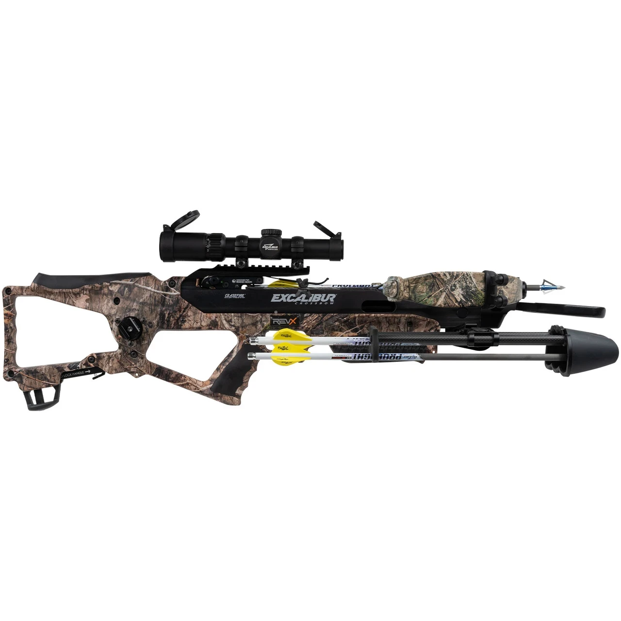 Excalibur RevX Mossy Oak Country DNA Crossbow Package with Overwatch Scope