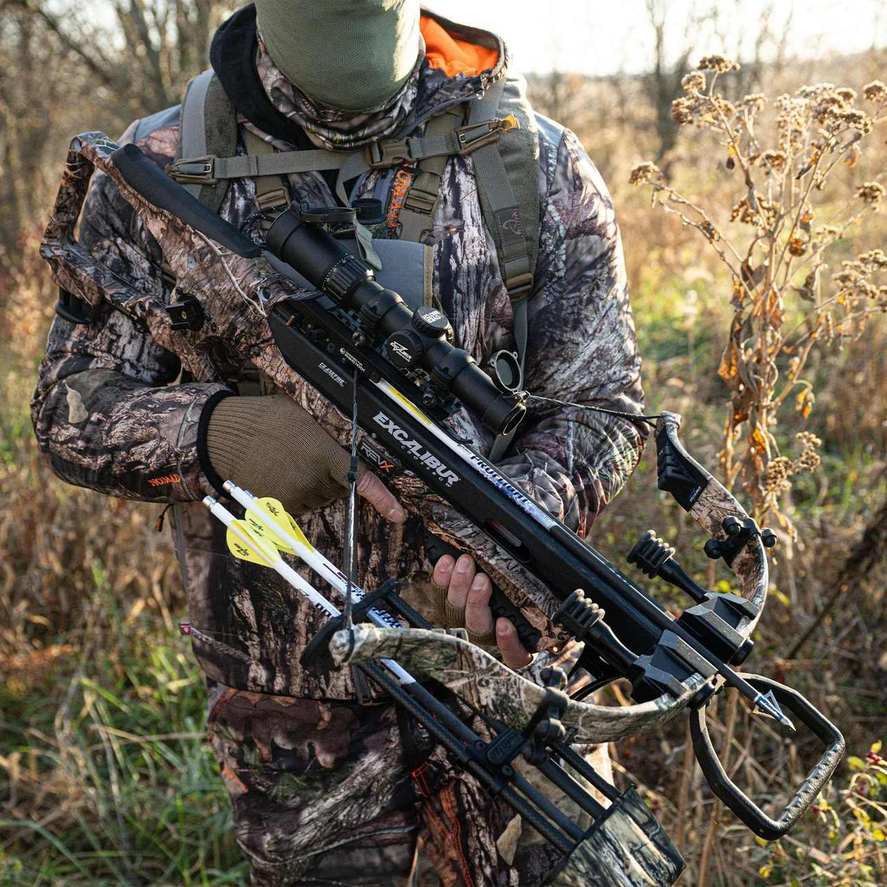 Excalibur RevX Mossy Oak Country DNA Crossbow Package with Overwatch Scope