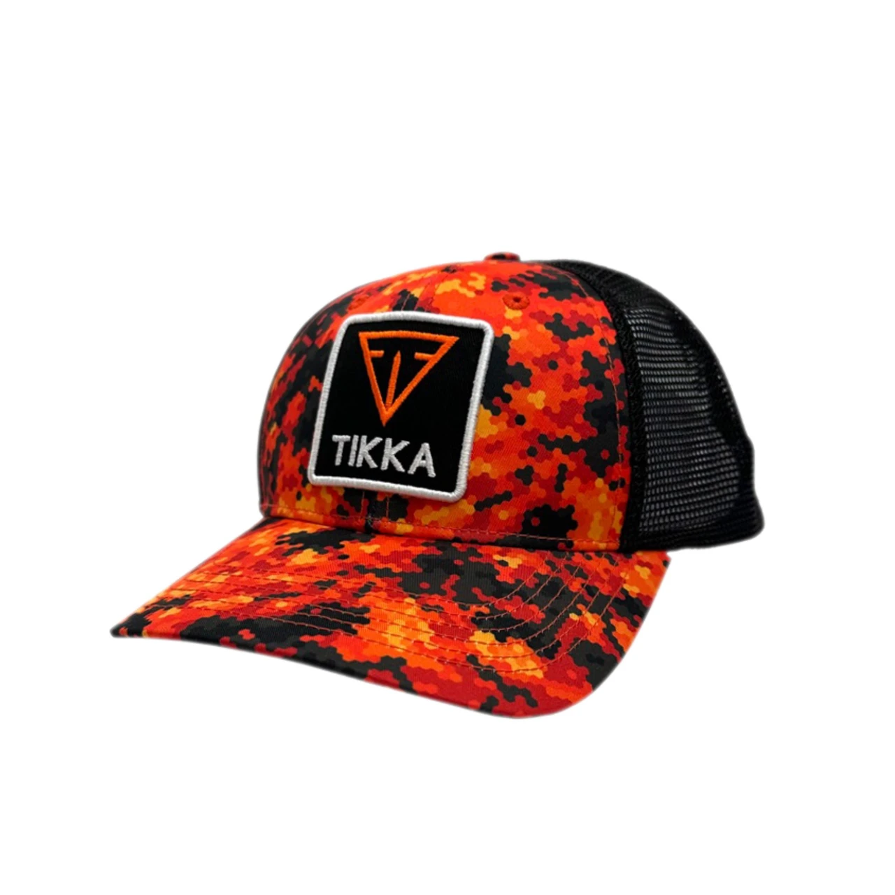 Tikka Patch Trucker Hat - Orange Camo