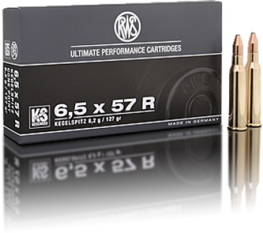 RWS 6.5x57 R KS 8,2g / 127gr