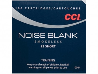 CCI .22 Short Smokeless Noise Blanks