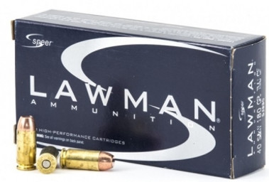 Speer Lawman Clean-Fire 40 S&W 180gr TMJ