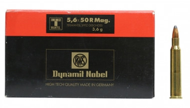 RWS 5.6x50R MAG TMS 3,6g / 55gr