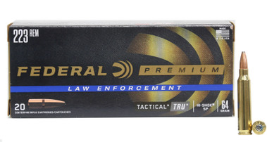 Federal Tactical Tru .223 Rem. 64gr Hi-Shok SP