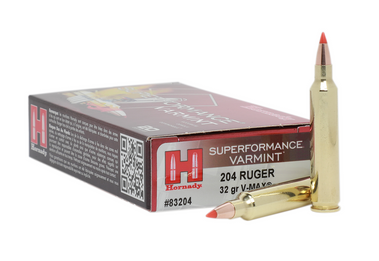 Hornady .204 Ruger 32 gr V-MAX Superformance