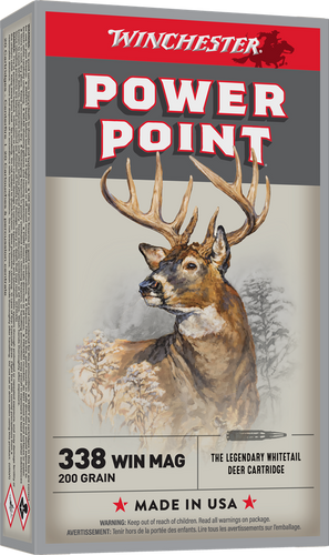 Winchester 338 Win Mag 200Gr Power Point Winchester 338 Win Mag 200Gr Power Point