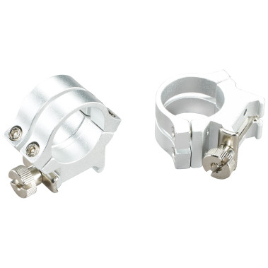 Weaver Quad Lock Detachable 1" Medium Rings Silver