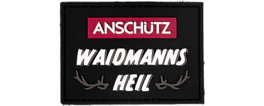 Anschutz  Patch Rubber/Velcro "Waidmanns Heil"