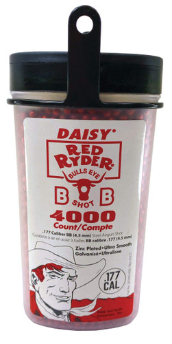 Daisy Red Ryder Bullseye BBs 4000-pk