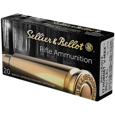 Sellier & Bellot 17 Hornet 20 gr V-MAX
