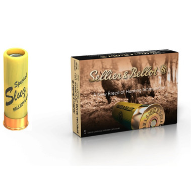 Sellier & Bellot Special Slug - 20ga | 2-3/4" | 3/4 oz | Rifled Slug | 1600f