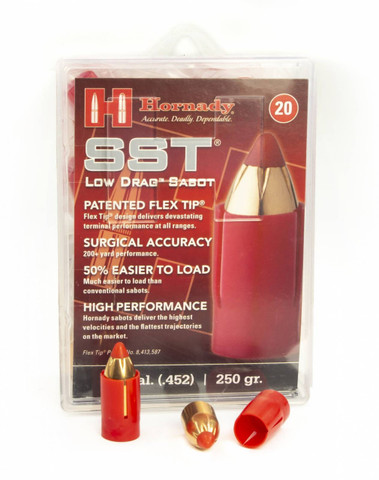 Hornady 50 Cal Sabot Low Drag™ with 45 Cal 250 SST® Bullet