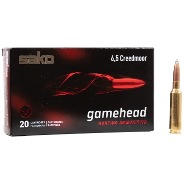 Sako Gamehead 6.5 Creedmoor, 140 gr, Soft Point