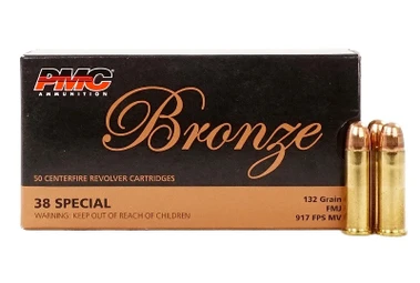 PMC Bronze 38 Special 132gr FMJ