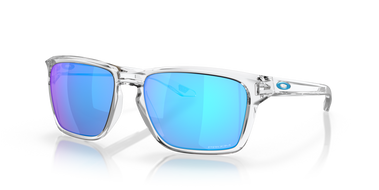 Oakley Sylas Polished Clear Frame/Prizm Sapphire Lenses